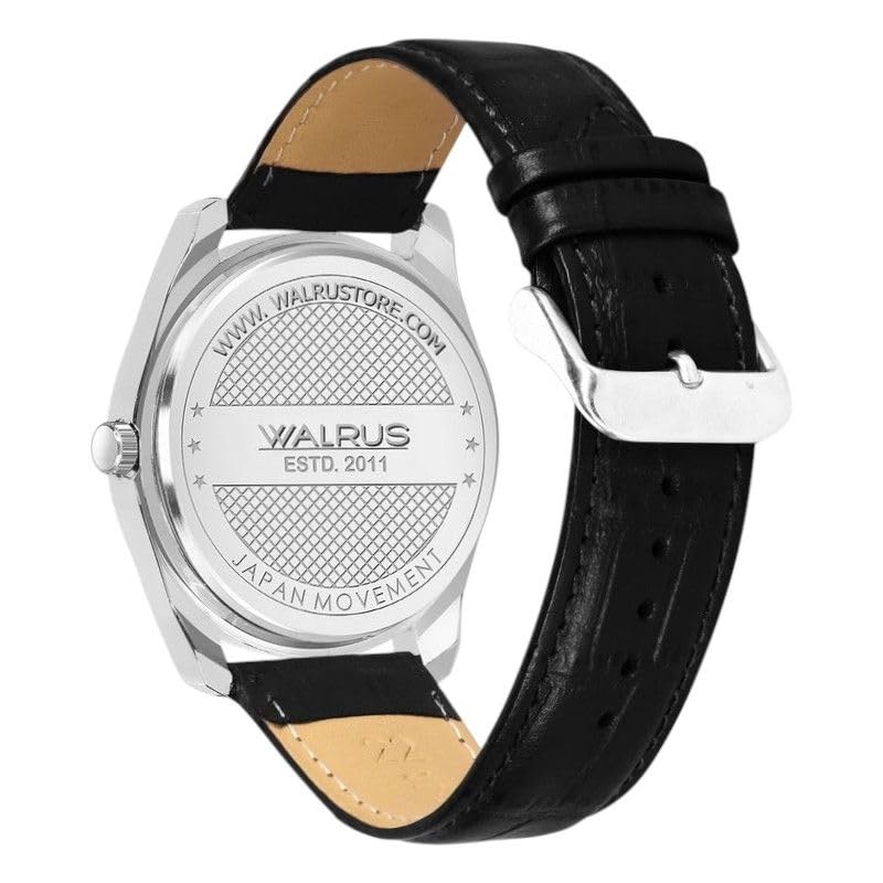 Image of Walrus INC Series Men's Analog Watch - Vegan Leather Strap, Stylish & Modern Style | Perfect for Formal and Casual Wear