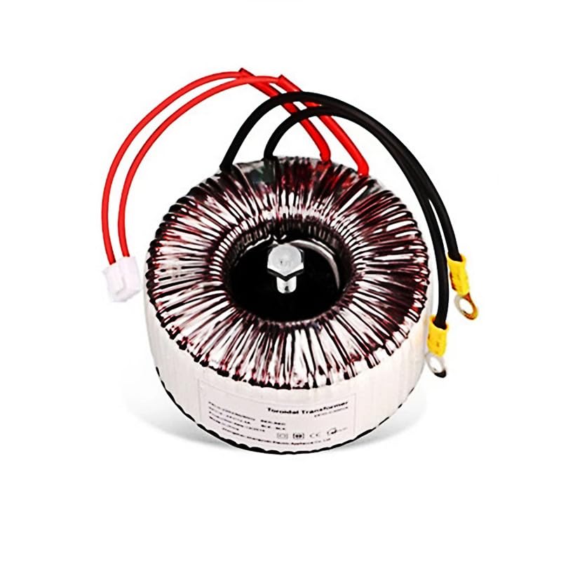 ATO 300VA Toroidal Transformer,Single Phase Stable Toroidal Transformer, 120V AC to 2 * 12V, Power Toroidal Transformers, for Electrical Control, Medical Equipment