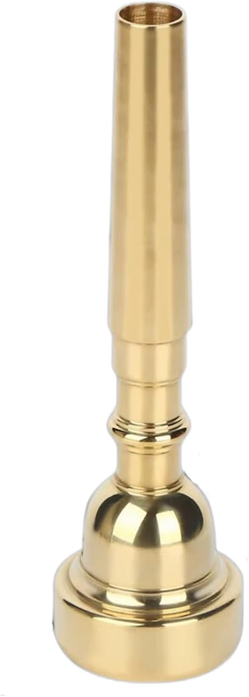 three-tone trumpet musical instrument mouthpiece, copper mouthpiece, silvery 3C5C7C universal students labor-saving beginner playing mouthpiece accessories. (5C) image 4