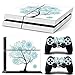XIANYING Design per   Console Ps4 e Controller Adesivi per Adesivo Pelle Ps4 per   Adesivo in Vinile Ps4 per Adesivo Ps4