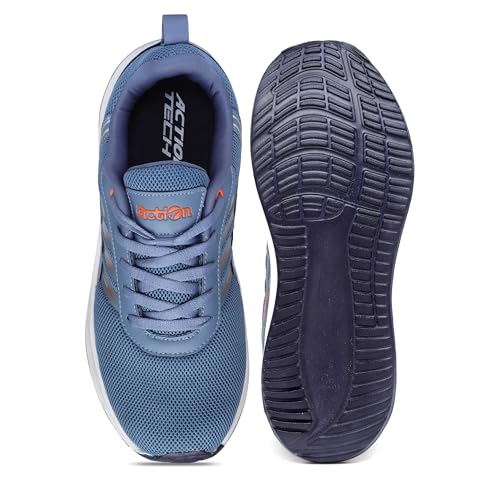Image of Action | Athleo | SWIFT-153 | Men's | Lace-Up | Running | Shoes | Durable | Comfortable | Breathable | Lighweight | Sports | Shoes
