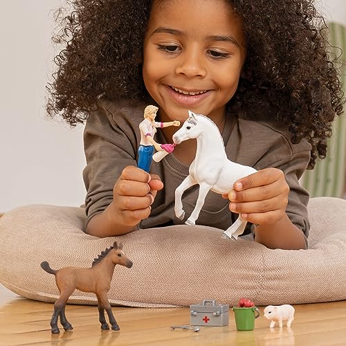 Schleich Farm World | Arztbesuch bei Stute und Fohlen 42486 | 10 Teile – Ansicht 2