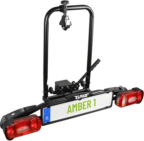 EUFAB 11559 AMBER 1 Bicycle Carrier Suitable for E-Bikes - 1
