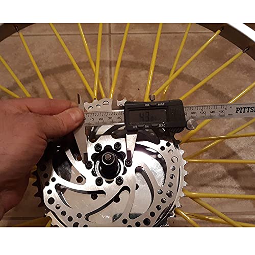 image for Teyssor 140mm 160mm 180mm 203mm Bike Disc Brake Rotor with 6 Bolts Fit