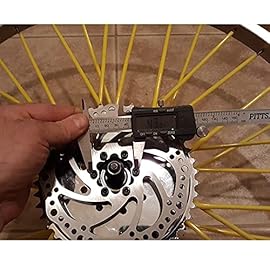 Teyssor 140mm 160mm 180mm 203mm Bike Disc Brake Rotor with 6 Bolts Fit for Road Bike Mountain Bike BMX MTB