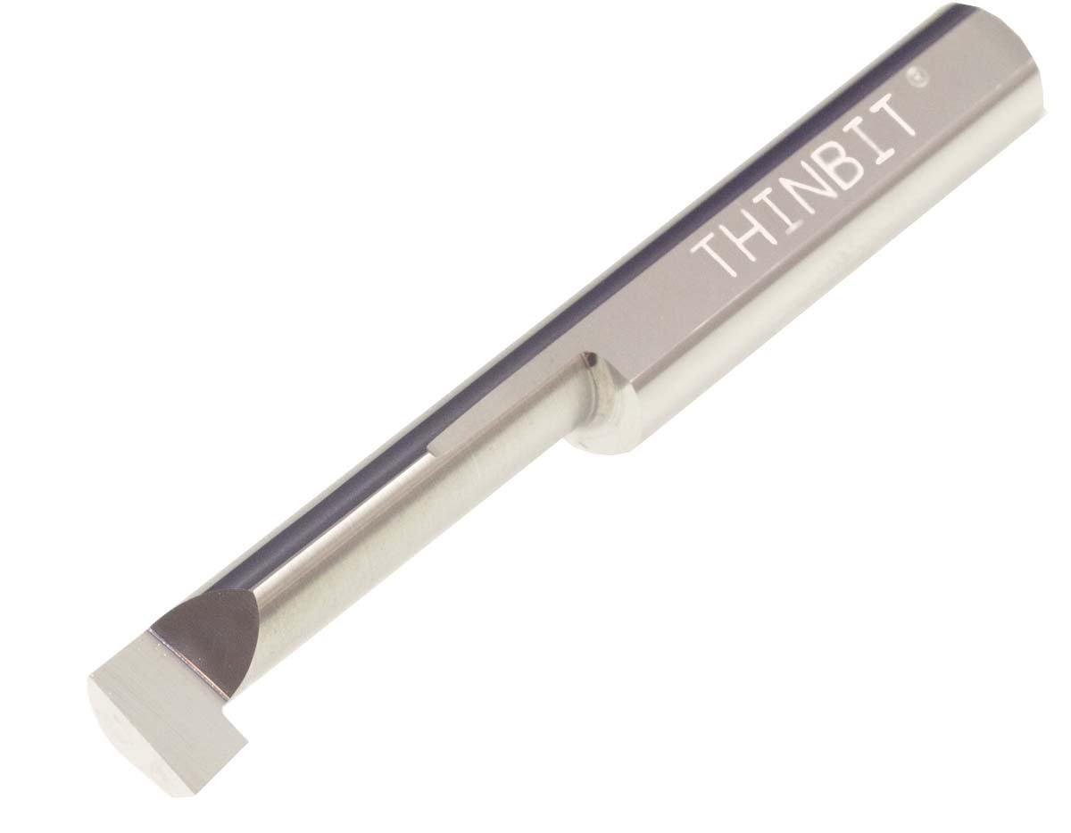 THINBIT BT61CRE MICROBIT TiAlN Coated Solid Carbide Boring Tool.375