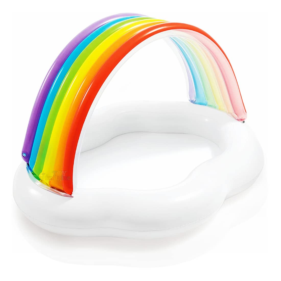 Toy Imagine Inflatable Rainbow Shaped Swimming Pool for Toddlers Portable Water Kiddie Pool for Summer Splash Pool for Kids and Childrens (B0B2DZ153M) Amazon Price History, Amazon Price Tracker