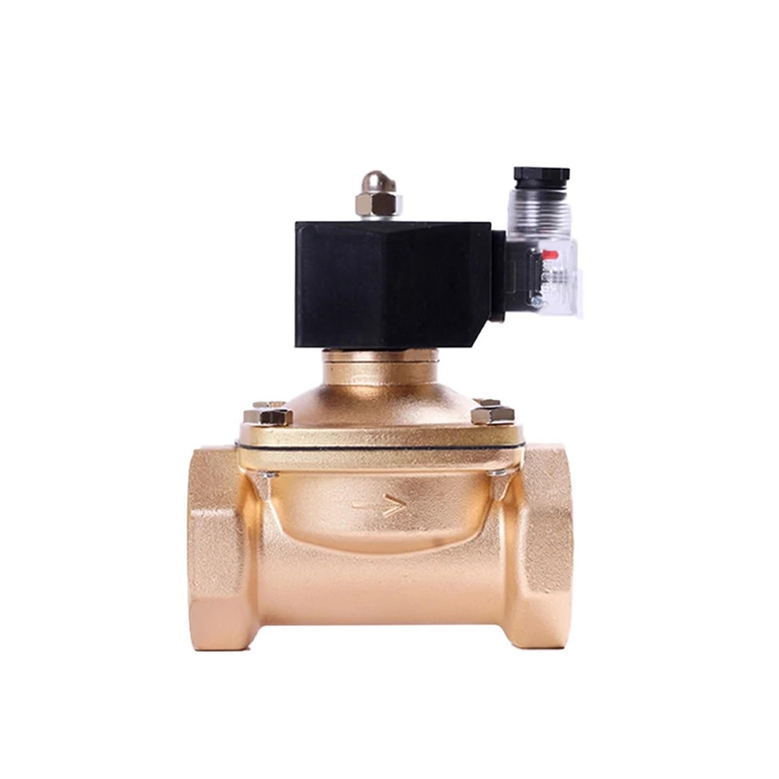 Nobirtbsa Npt-24Vac 1/2" 3/4" 1" 1-1/4" 1-1/2" 2" Normally Closed Brass Natural Gas 220Vac 24Vdc 12Vdc 110Vac(Npt-24Vac)