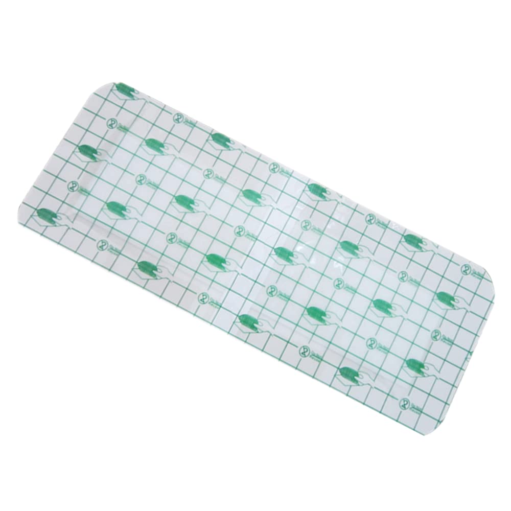 Enshey20pcs 10 cm x 25 cm Waterproof Transparent Adhesive Wound Dressing Medical Dressings Posted Disposable Sterile Bedsores Wound Large Size Breathable Waterproof Bath Posts