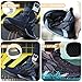 ARCHINSERT Steel Toe Shoes for Men Women Work Indestructible Safety Work Slip Resistant Protected Steel Toe Lightweight Safety Sneakers Fashion Industrial Shoes