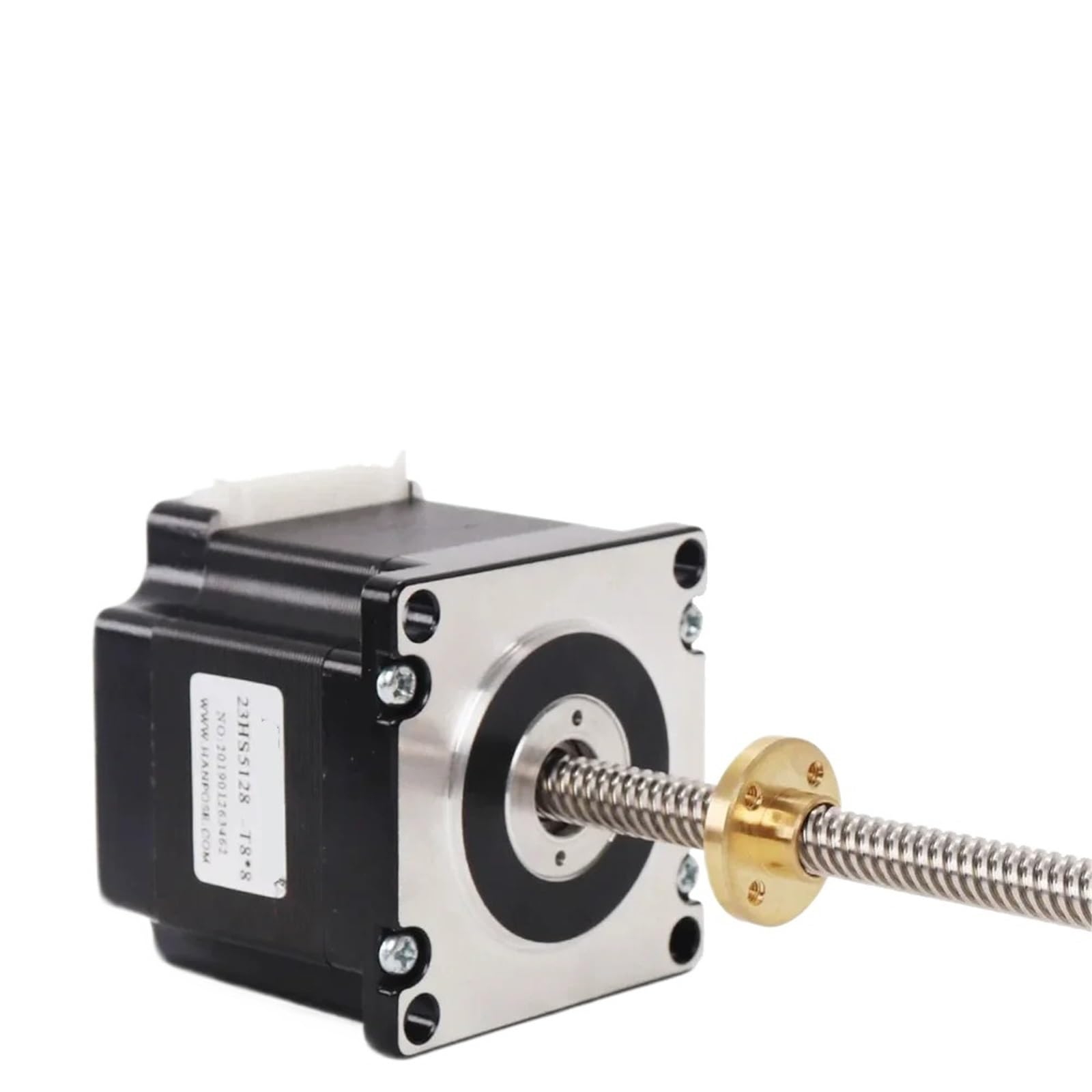Moteur pas à pas à vis 23HS4128 T8x2 300mm avec écrou en cuivre pour imprimante 3D et CNC