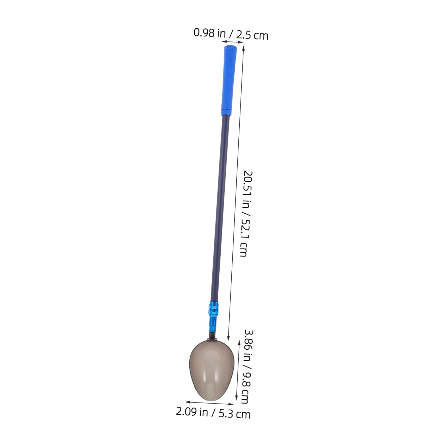 TOYANDONA Paletta per Pasturatore da Carbonio e Plastica, Cucchiaio, Facile da Usare per Pesca e Escursionismo