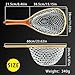 SEASPRO Fly Fishing Landing Net Trout Soft 23.62in Rubber Catch and Release Fish Net with Wooden Handle Frame Magnetic Fly Fish Net