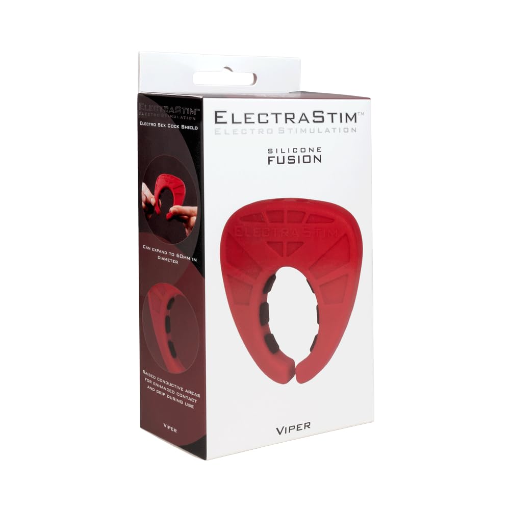 ElectraStim 109346 Silicone Fusion Viper Bi-Polar Cock Ring
