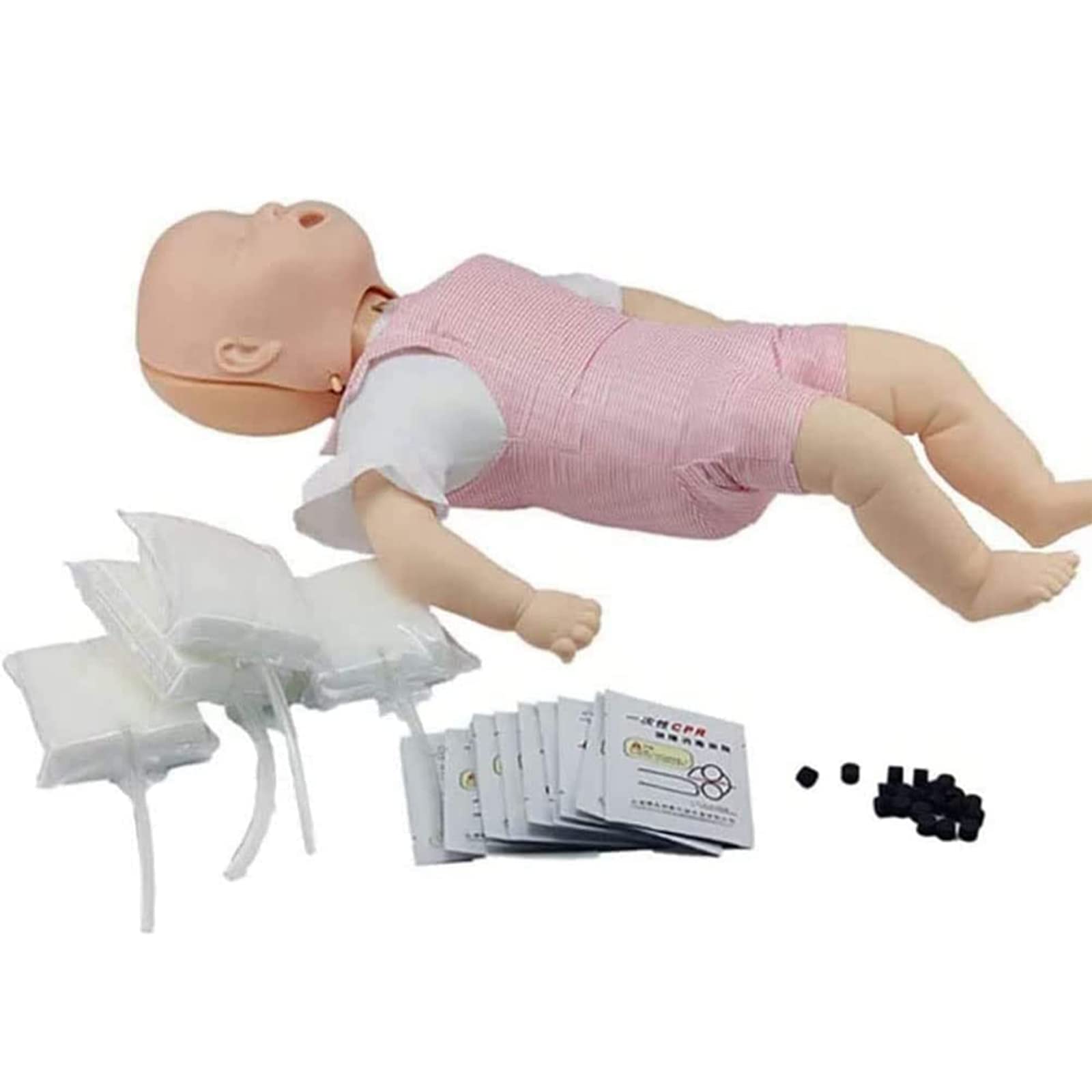 Erste-Hilfe-Modell Für Kleinkinder, HLW-Puppe Mit Tasche, Reanimations-Puppen Für Die Schulungshilfe In Der Krankenhausschule, Für Pädagogisches Unterrichts- Und Forschungstraining