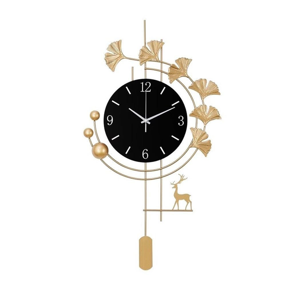 GFHTRELY Wall Clock Creative Clock Wall Clock Living Room Home Background Wall Modern Wall Decoration Simple Clock