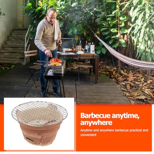 Mini barbecue compact charbon pour petits espaces extérieurs - 6
