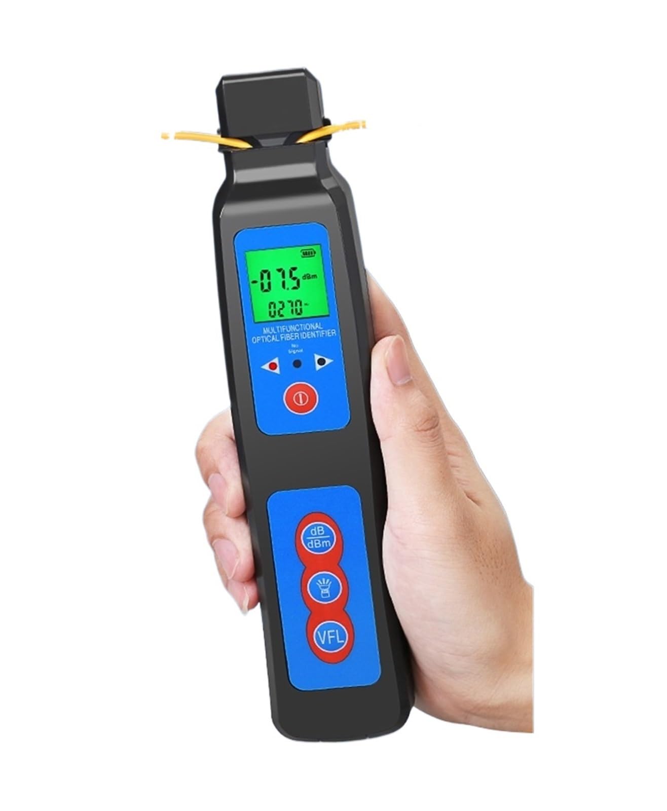 Tester kabli sieciowych, Aktywny Identyfikator Światłowodu Detektor Testera Kabli Światłowodowych Z Wizualnym Lokalizatorem Uszkodzeń O Mocy 10 Mw,DIY Tools(40A)
