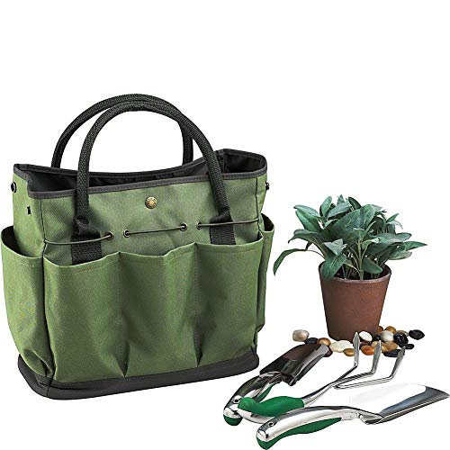 Garden Tote Bag Gardening Tool Bags Storage Tote Bag Outdoor Garden Tool Kit Tools Holder Bag Compact Hand Tool Organizer Gardeners Storage Bag Pouches Lawn Yard Plant Tool Carrier Tote Bag Oxford - Thumbnail 4