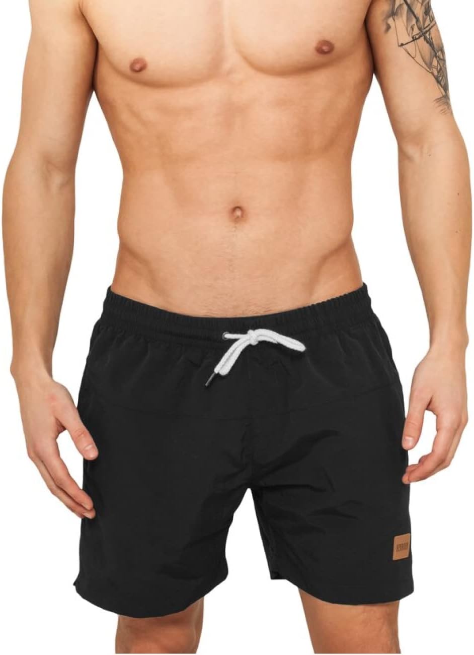 Urban Classics Men Block Swim Shorts Swim Trunks (pack of 1)