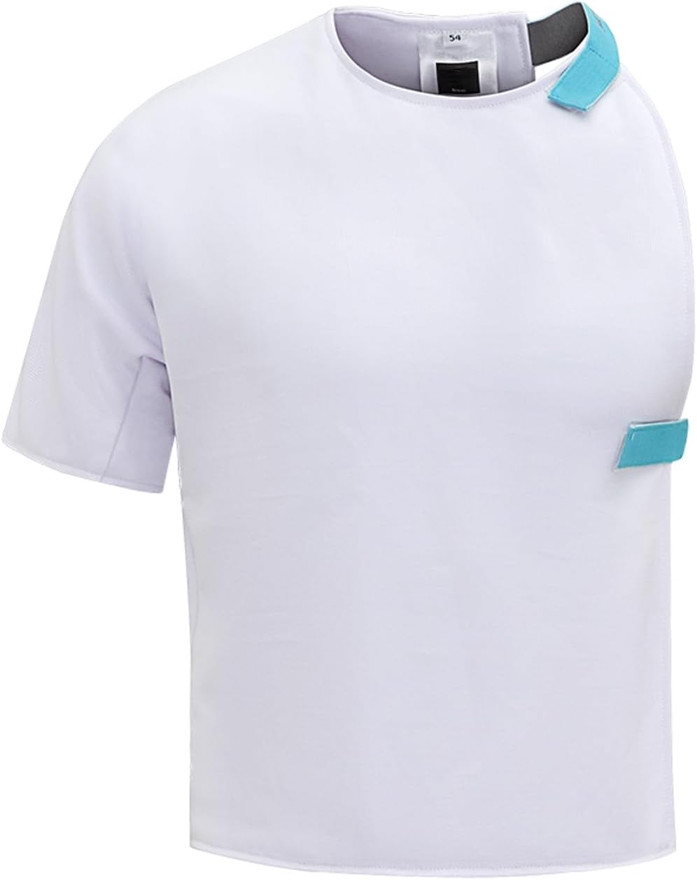 450N Puncture-Proof Fencing Vest, Lightweight Fencing Jacket, Training Fencing Gear, Unisex, Foil/Epee/Saber(Left Hand,28#)