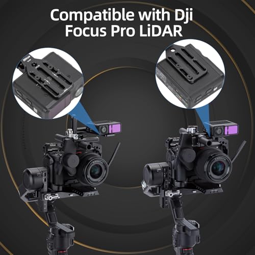Image of Nitze LiDAR Mounting Kit for DJI Focus Pro LiDAR & Motor - T-D02C