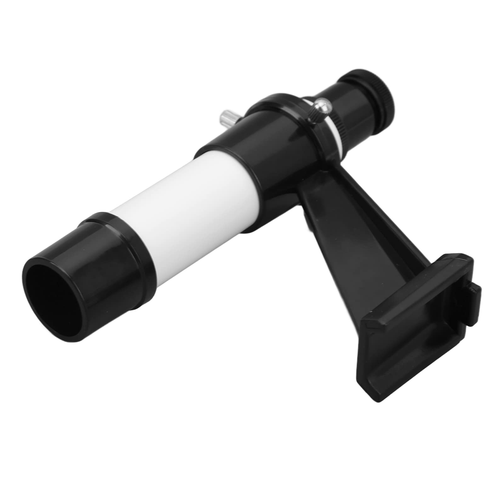 Chercheur pour Télescope Astronomique, Télescope Réfracteur 5X avec Support de Base en Ligne, Chercheur de Télescope à Croix Portable 5x24 pour Adultes et Enfants