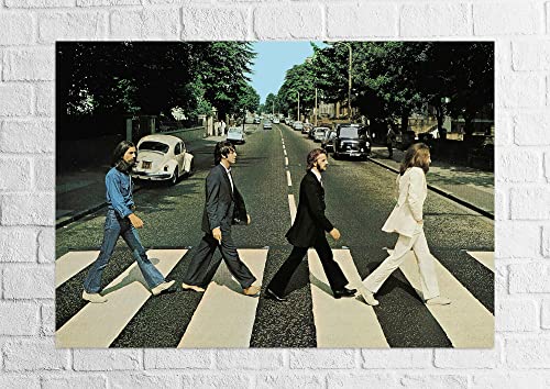 Affiche des Beatles – The Beatles Abbey Road print – Abbey Road print – The Beatles print – The Beatles Abbey Road… - Les Beatles, Paul McCartney, John Lennon, RIngo Starr, George Harrison Affiche des Beatles - The Beatles Abbey Road print - Abbey Road print - The Beatles print - The Beatles Abbey Road… – Image 3