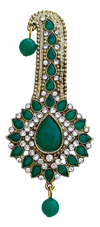 fure Rhombus Classic Metal Kilangi Brooch (Green) for Men-picture-17