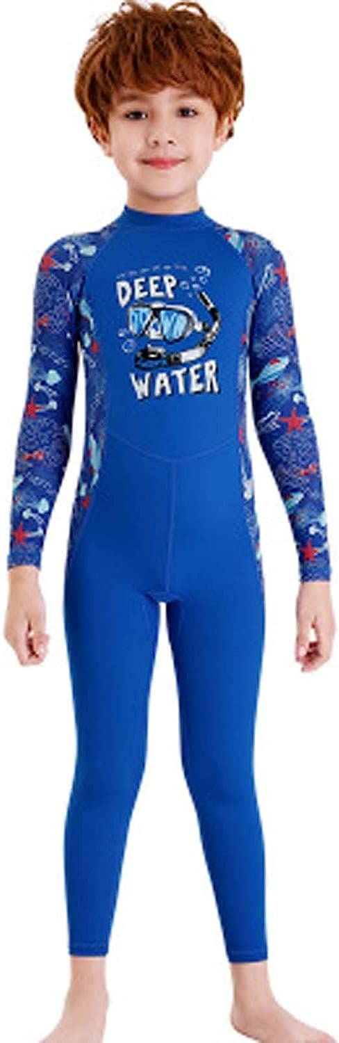 Combinaison de plongée pour enfants pour garçons et filles, maillot de bain d'hiver une pièce ultra extensible combinaisons de plongée combinaisons complètes pour plongée sous-marine, surf, plong