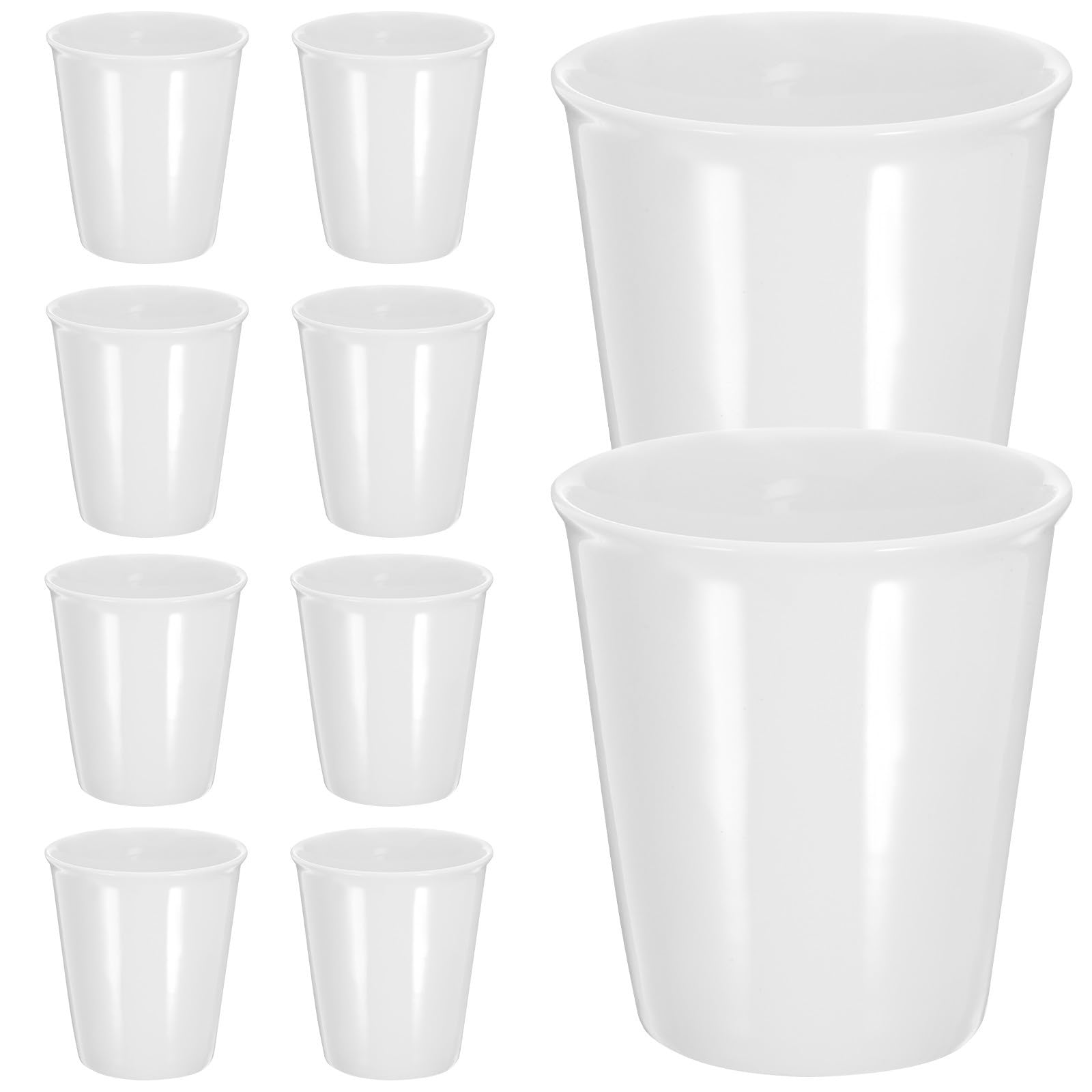10pezzi Tazza Ceramica Tazza da Tè per Caffè Uso Domestico e Ufficio Tazze in Ceramica Stile Filtro Carta
