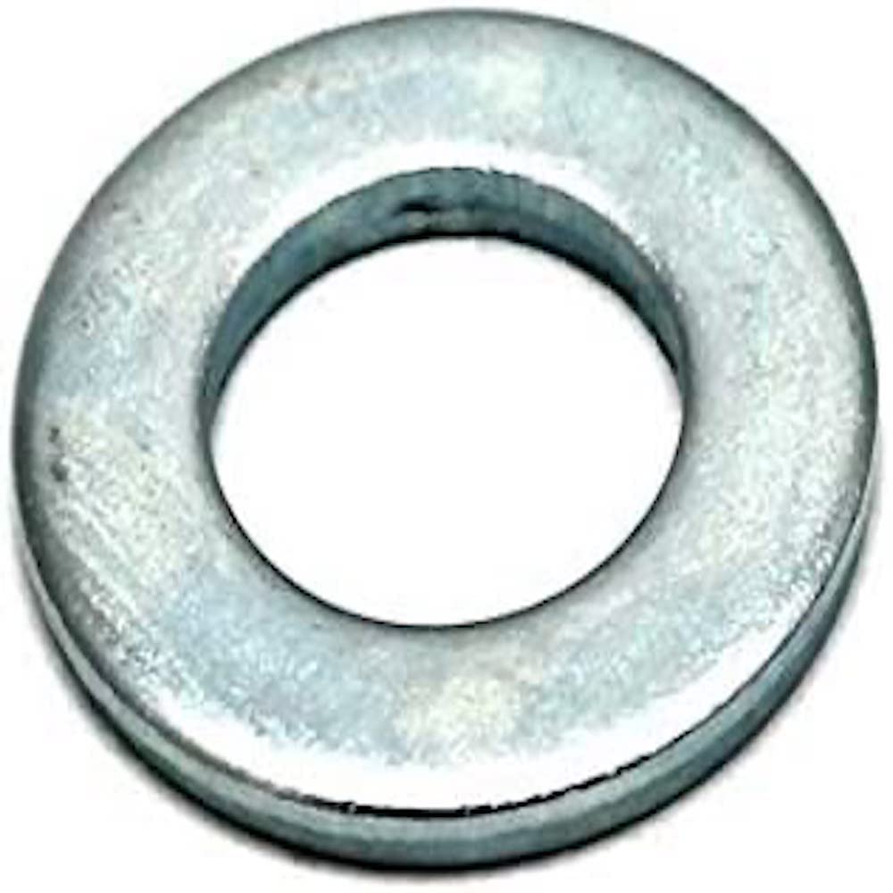 Merriway Bright Zinc Plated Bh03682 (25 Pcs) Flat Steel Washer, M4 (5/32 Inch) - Pack Of 25 Pieces