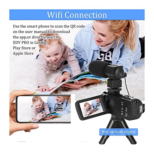 Ficha técnica ICOSAR Cámara de acción Cámara de Video Digital Videocámara Profesional 4K Kit de vlogging de luz de Relleno para transmisión con WiFi 16X Zoom Fotografía (Tamaño: 128G SD Card, Color: Z11 Kit) - Fernando Cortés