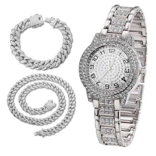 Montre Diamant de Luxe en boîte cadeau élégante pour ado et enfant