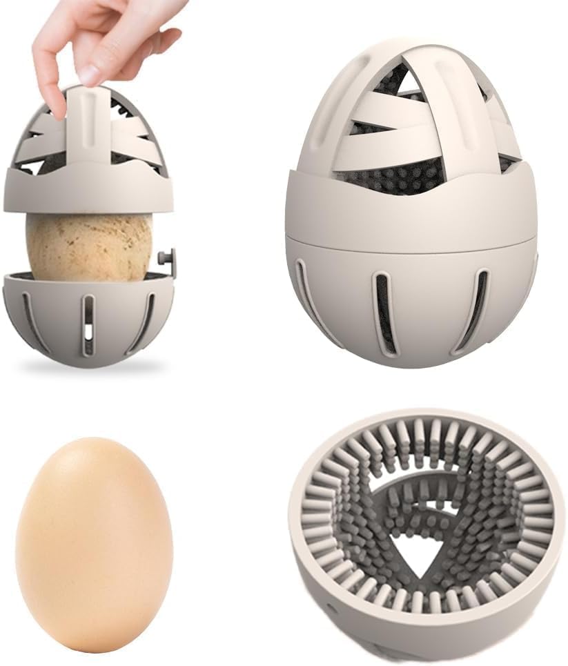 Egg Washer for Fresh Eggs,Reusable Cleaning Tools for Egg Washer,Egg Brush for Cleaning Fresh Eggs,Egg Scrubber for Fresh Eggs (Multicolor)-image-36