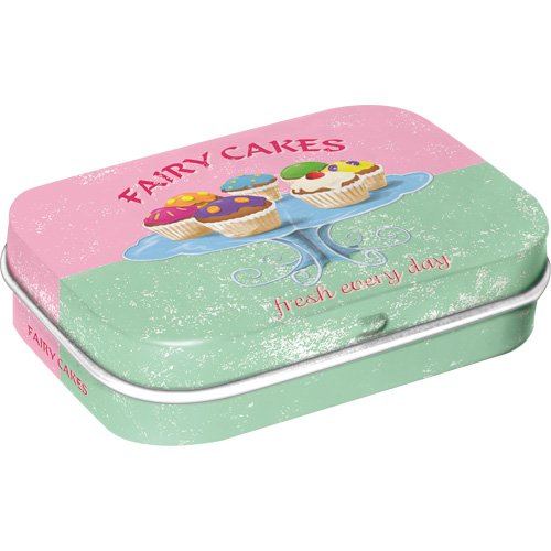 Nostalgic-Art 81263, Home & Country, Fairy Cakes - Fresh every Day, Pillendose