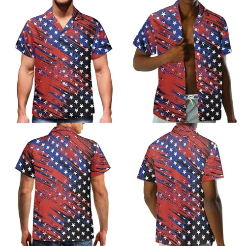 Image of Dreaweet Summer Dresses for Women A-Line Sleeveless Flowy Sun Dresses,Men's Casual Button-Down Shirts,Couple Matching Outfits