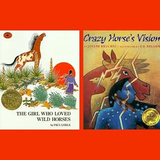 The Girl Who Loved Wild Horses / Crazy Horse's Vision Audiobook By Paul Goble, Joseph Bruchac cover art