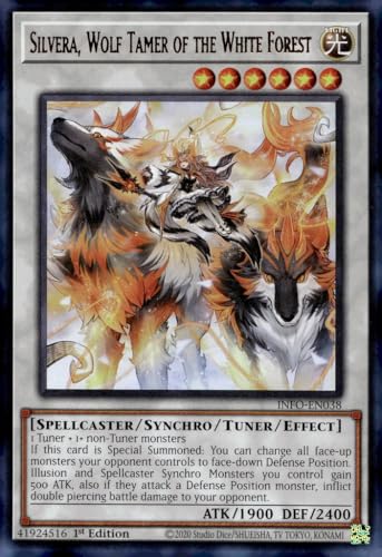 Silvera, domador de lobos del bosque blanco - INFO-EN038 - Ultra Rare - 1ª edición