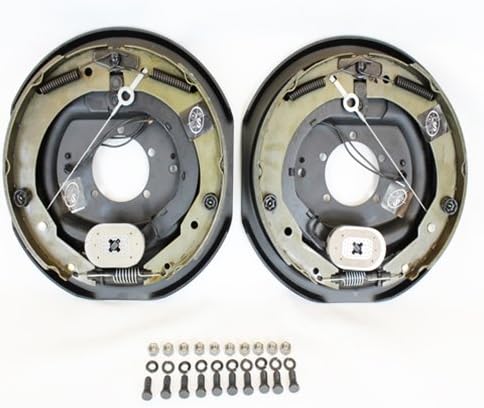 Miniatura 4 de 7000lbs Kit de freno eléctrico autoajustable de eje para remolque