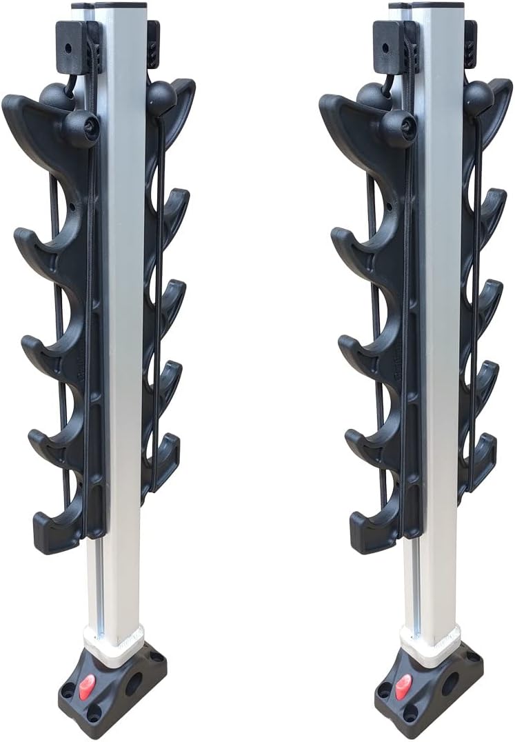 Buy Brocraft Crappie Rod Holder/Crappie Rod Transport Rack/Boat Rod