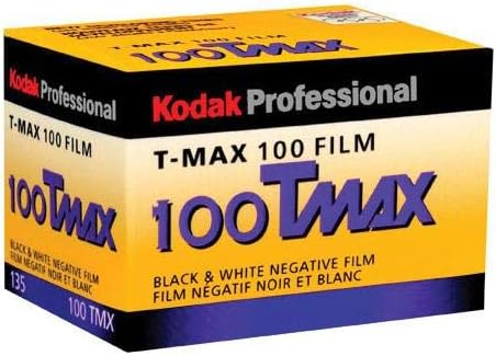Kodak T-MAX 100 Speed 36 Exposure Professional Black & White 35mm Film