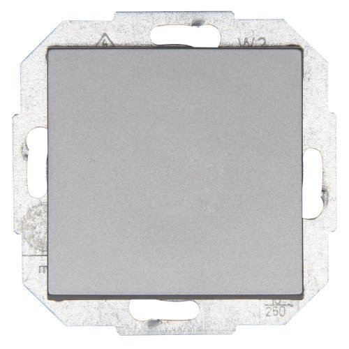 Kopp Athenis 587647087 Universal Switch, Steel Colour, stahl