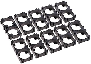 BNF 10pcs 18650 Battery Cell Spacer Radiating Shell Plastic Heat Black HolderRechargeable Batteries-picture-16