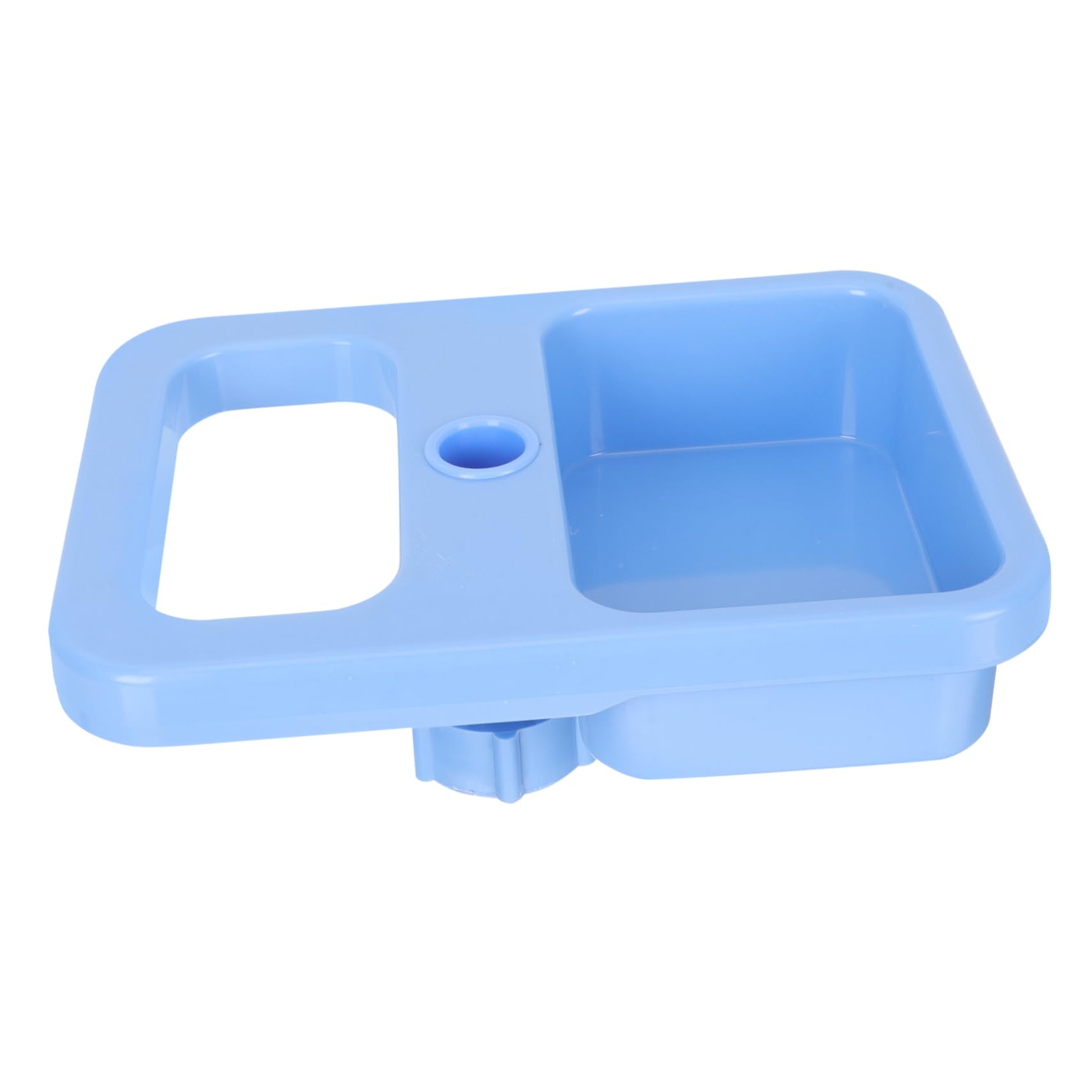 KICHOUSE Plaque De Rangement Pour Support De Perfusion En Plastique Résistant, Plateau Circulaire Professionnel Antichoc, Accessoire Amovible Pour Poteau Iv Adapté Aux Centres Médicaux Et Hôpitaux