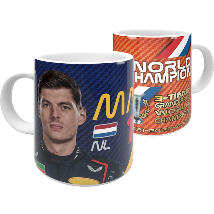 PARTISANMax Mug 3-Time World Champion 2023 (2-Mug Bundle (1-Blue and 1-Orange))