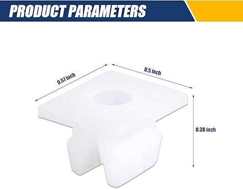 Miniatura 5 de 101 piezas de tornillo de cubierta inferior de buje de guardabarros, cubierta inferior del motor, remache de pasador de empuje, soporte de