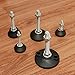 Hyever Leveling Feet Swivel Adjustable Leg Leveler with Floor Protector for Machine,Furniture,Workbench,M10x50mm,Set of 8