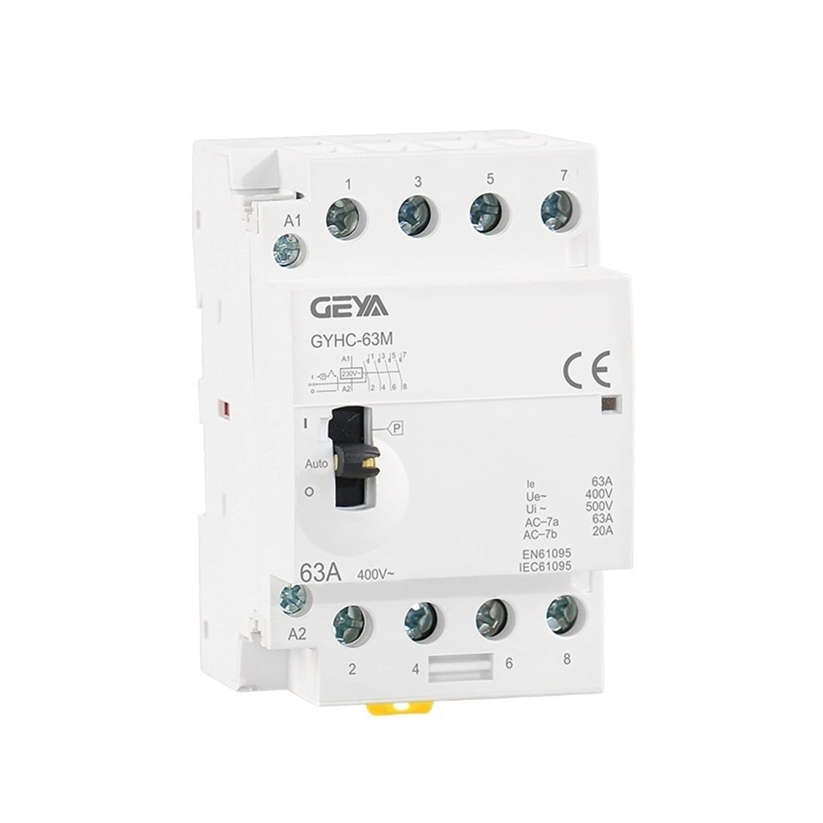 Contacteur modulaire 4P 63A pour automatiser le chauffage de votre maison