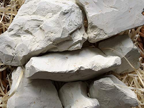 Green Clay Chunks Natural for Eating (Food), 450 g